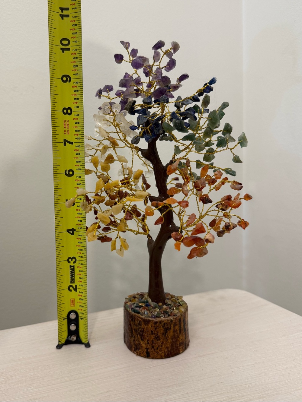 Seven Chakra Tree Of Life, Money Tree, Natural Crystal Tree, Gemstone Tree - Picture 2 of 2